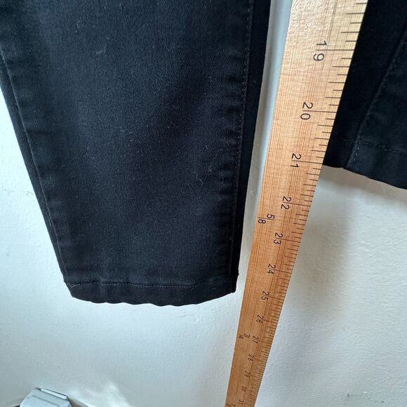 Paige Black Shadow Verdugo Ultra Skinny Jeans 5 Pocket Design Zip Fly Button 27 - Picture 12 of 14
